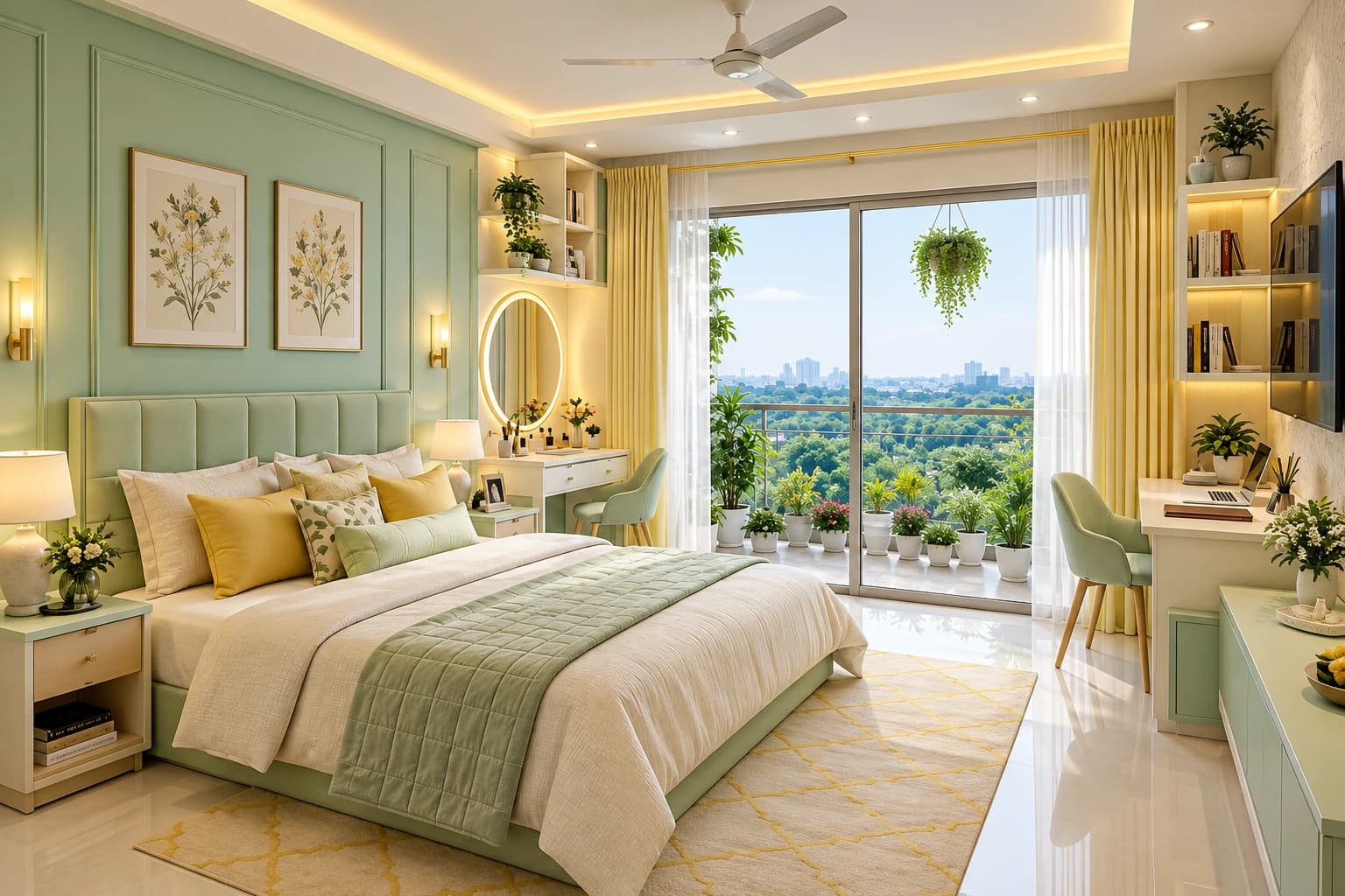 Modular bedroom interior design by Tata Interior in Jamshedpur