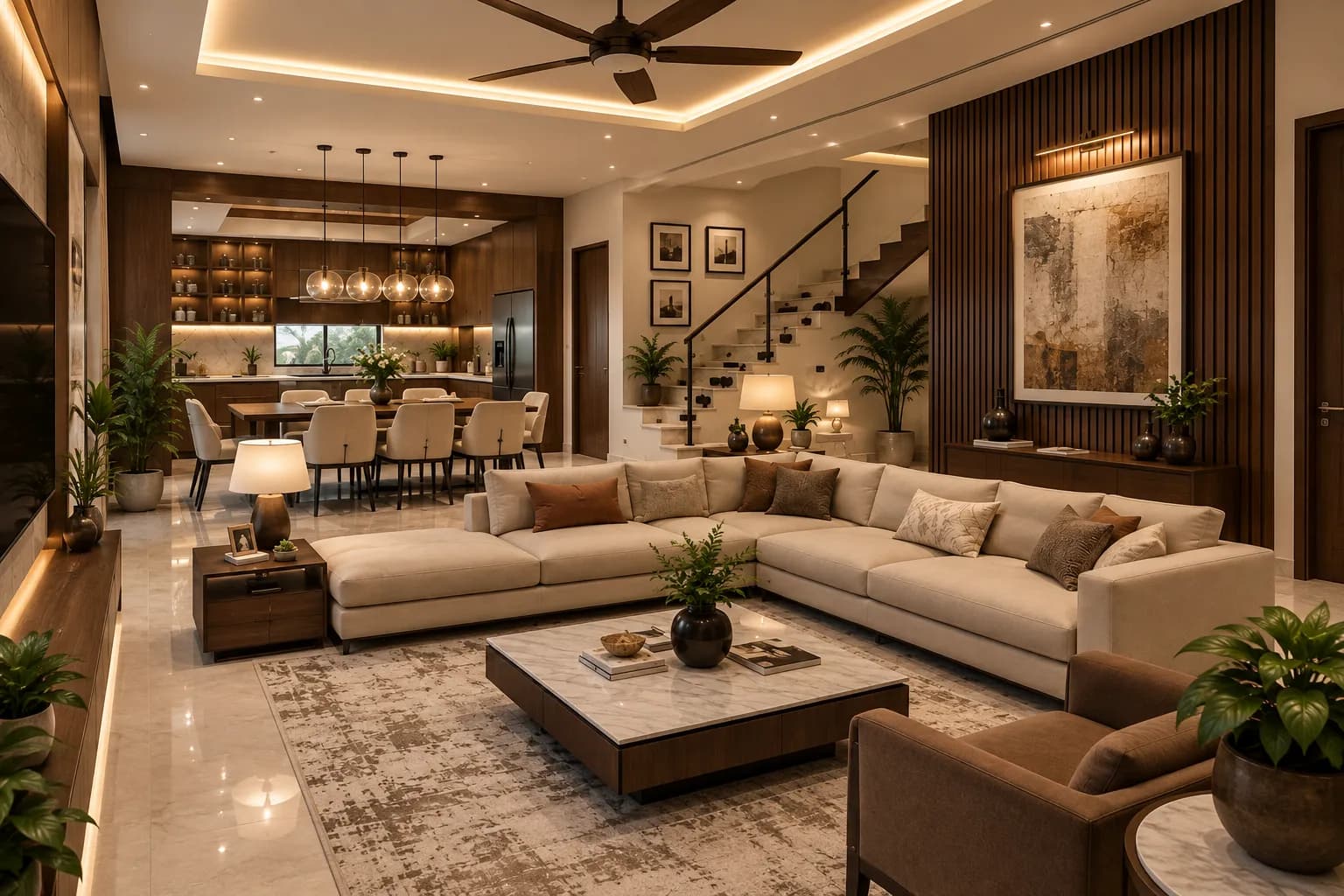 Complete home interior design project by Tata Interior in Jamshedpur
