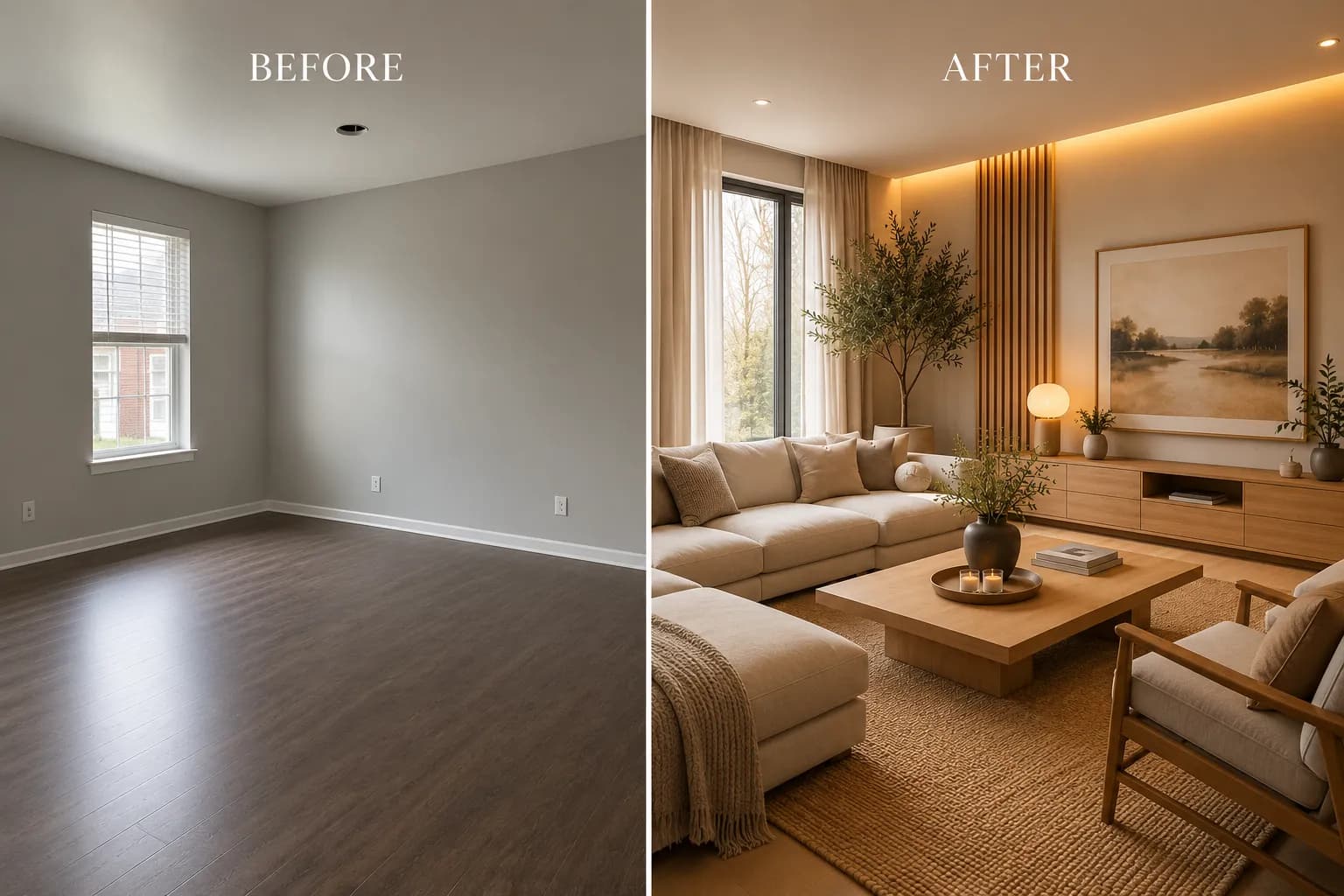 Home interior renovation project by Tata Interior in Jamshedpur